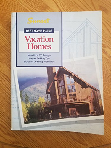 Beispielbild fr Vacation Homes (Best Home Plans) zum Verkauf von a2zbooks