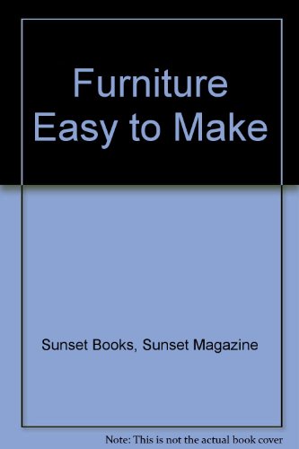 9780376011763: Furniture Easy to Make