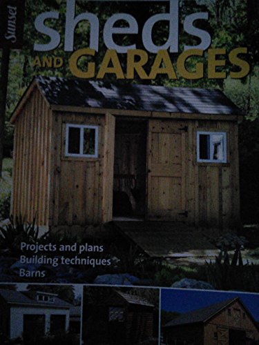 Imagen de archivo de Sheds and Garages a la venta por Better World Books: West
