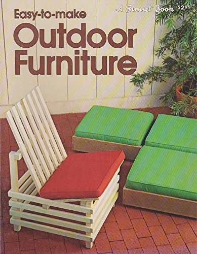 Beispielbild fr Easy-To-Make Outdoor Furniture zum Verkauf von Better World Books