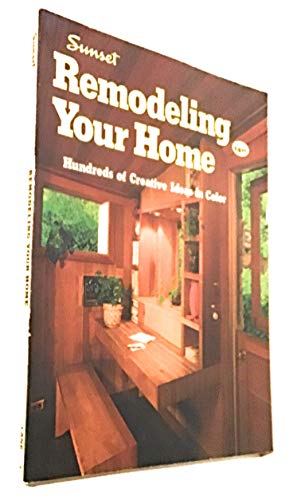 Beispielbild fr Sunset ideas for remodeling your home; Hundreds of creative ideas in color (Sunset building, remodeling & home design books) zum Verkauf von Wonder Book