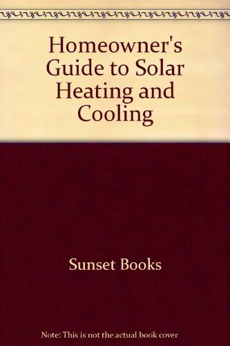 Stock image for Solar Heating & Cooling for sale by Roundabout Books