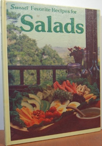 9780376026057: Title: Favorite Recipes for Salads Sunset