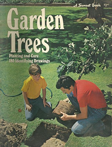 Imagen de archivo de Garden trees (A Sunset book) a la venta por Wonder Book