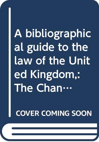 Stock image for A Bibliographical Guide to the Law of the United Kingdom, the Channel Islands and the Isle of Man for sale by Book Dispensary