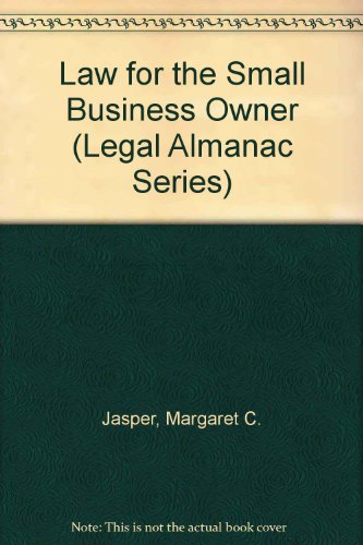 9780379111866: Law for the Small Business Owner
