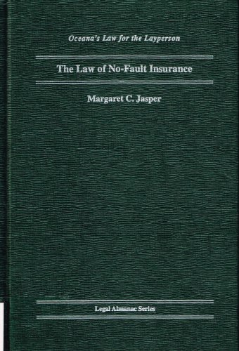 9780379112351: The Law of No-Fault (Oceana's Legal Almanac Series: Law for the Layperson)