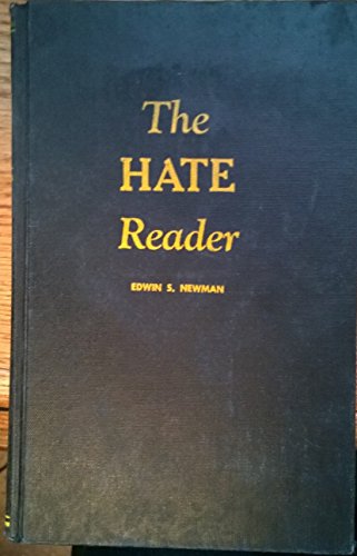 Beispielbild fr Hate Reader zum Verkauf von Better World Books