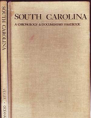 Stock image for South Carolina Chronology and Factbook for sale by Better World Books