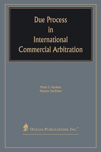 9780379215045: Due Process in International Commercial Arbitration
