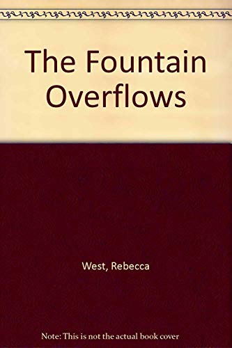 Stock image for The Fountain Overflows for sale by JR Books
