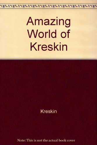 Beispielbild fr The Amazing World of Kreskin zum Verkauf von Wonder Book
