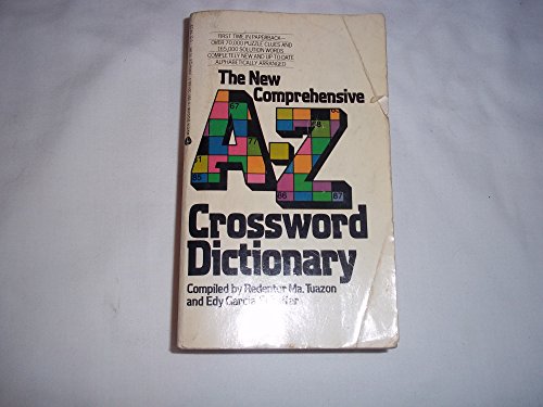 9780380001682: The New Comprehensive A-Z Crossword Dictionary