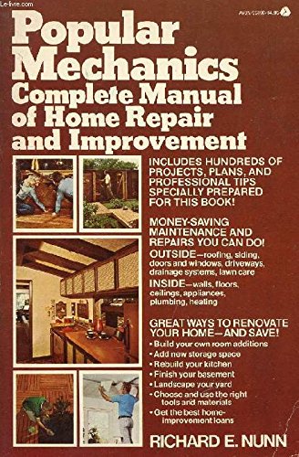 Stock image for Popular Mechanics Complete Manual of Home Repair and Improvement for sale by BookHolders