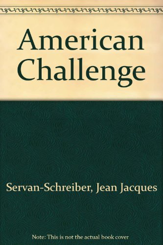 9780380010165: American Challenge