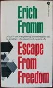 Stock image for Escape from Freedom for sale by ThriftBooks-Dallas