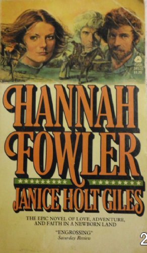 Imagen de archivo de Hannah Fowler a la venta por ThriftBooks-Atlanta