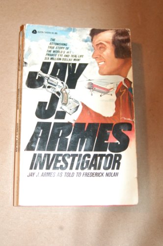 Imagen de archivo de Jay J. Armes: Investigator a la venta por 2Vbooks