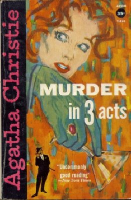 Beispielbild fr Murder in Three Acts (Vintage Avon Mystery, T-243) zum Verkauf von Allyouneedisbooks Ltd