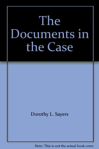 Stock image for The Documents in the Case for sale by Better World Books