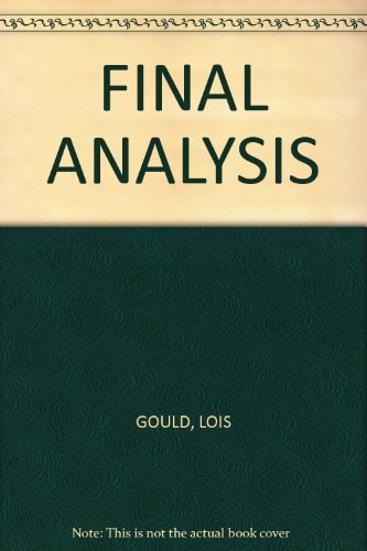 9780380223435: FINAL ANALYSIS