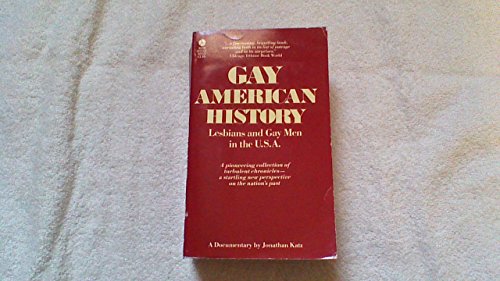 Gay American History (9780380405503) by Katz, Jonathan Ned