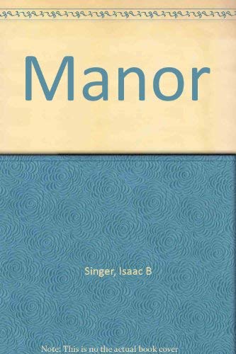 Imagen de archivo de Manor a la venta por Better World Books