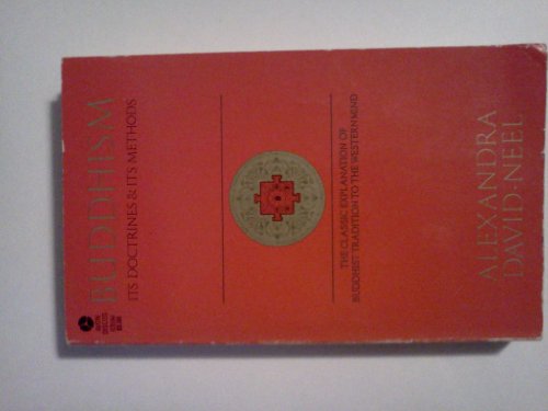 9780380461851: Buddhism: Its Doctrines & Its Methods