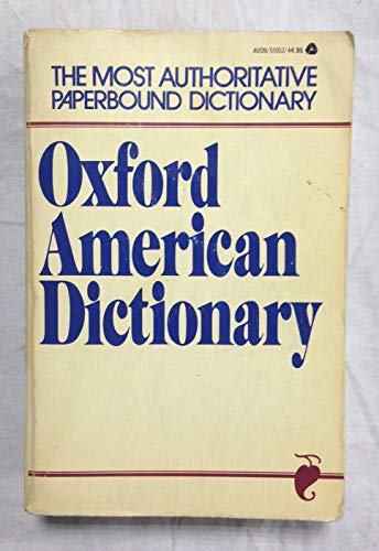 9780380510528: Oxford Amer.dictionary