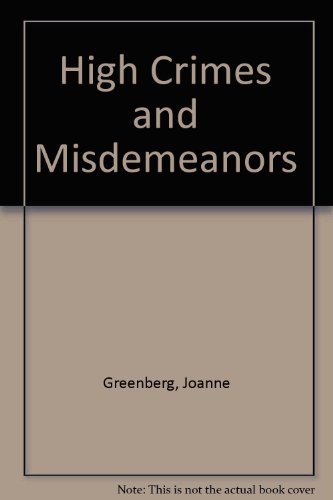 Stock image for High Crimes and Misdemeanors (Avon Bard) for sale by gearbooks