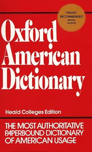 9780380607723: Oxford American Dictionary: Heald Colleges Edition