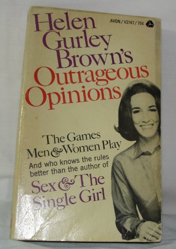 9780380632893: Helen Gurley Brown's Outrageous Opinions