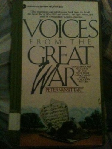 9780380698561: Voices from the Great War