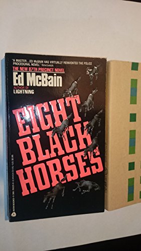 9780380700295: Eight Black Horses (87th Precinct)