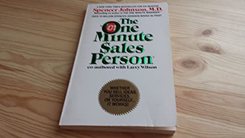 Beispielbild fr The One Minute Sales Person zum Verkauf von Gulf Coast Books