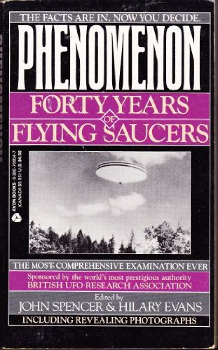 Beispielbild fr Phenomenon: Forty Years of Flying Saucers zum Verkauf von HPB-Diamond