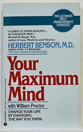 Beispielbild fr Your Maximum Mind zum Verkauf von Wonder Book