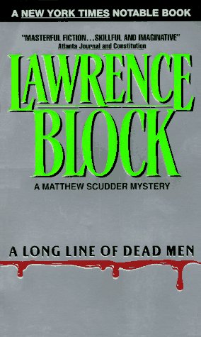 9780380720248: A Long Line of Dead Men (A Matthew Scudder Mystery)