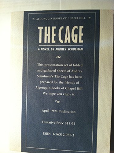 9780380724734: The Cage