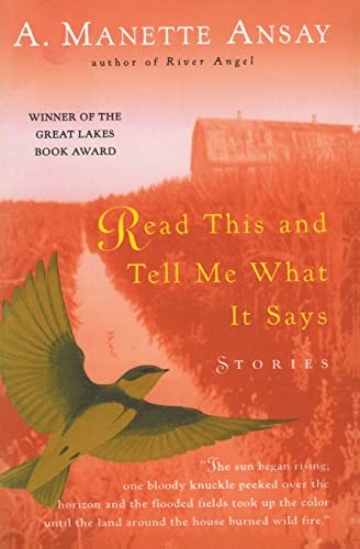 Imagen de archivo de Read This and Tell Me What It Says: Stories a la venta por R Bookmark