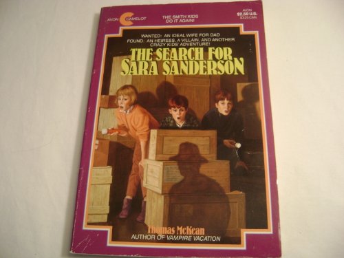 Stock image for The Search for Sara Sanderson (An Avon Camelot book) for sale by Wonder Book