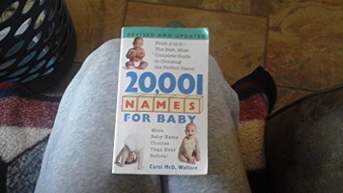 Stock image for 20,001 Names for Baby for sale by Better World Books