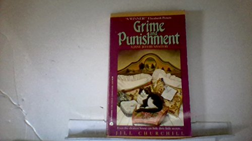 Imagen de archivo de Grime and Punishment (Jane Jeffrey Mysteries, No. 1) a la venta por Gulf Coast Books