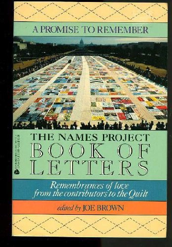 Stock image for A Promise to Remember: The Names Project Book of Letters for sale by SecondSale