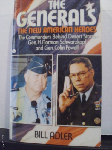 The Generals: The New American Heroes (9780380767212) by Adler, Bill