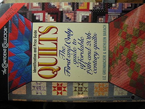Stock image for Quilts: Identification and Price Guide (The Confident Collector) for sale by Wonder Book