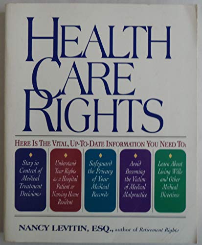 Beispielbild fr Health Care Rights zum Verkauf von Better World Books