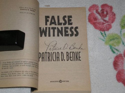 9780380781843: False Witness