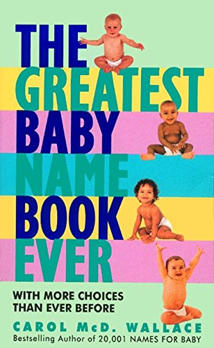 Beispielbild fr Greatest Baby Name Book Ever, The zum Verkauf von HPB-Emerald