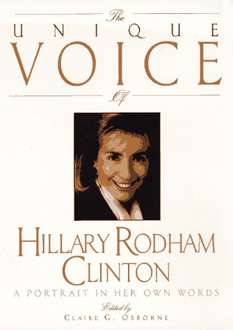 Unique Voice Hillary Cli (9780380790081) by Osborne, Claire G; Adler, Bill